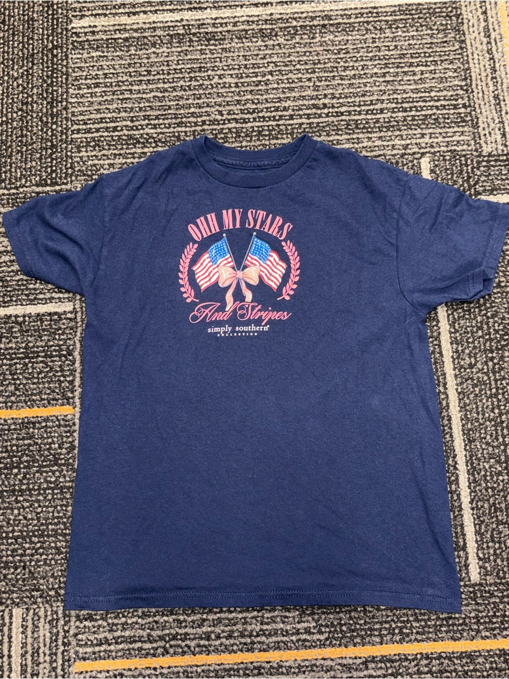 Simply Southern Navy Tee Oh My Stars
